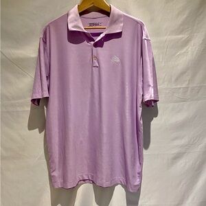Nike Golf Lavender Dri-Fit Polo, Sahalee Golf Club, Size L